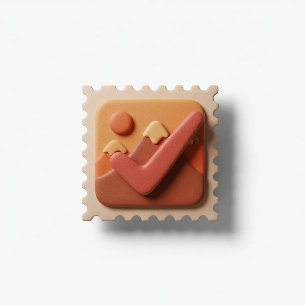 Selo de cancelado riscado em aplicativo