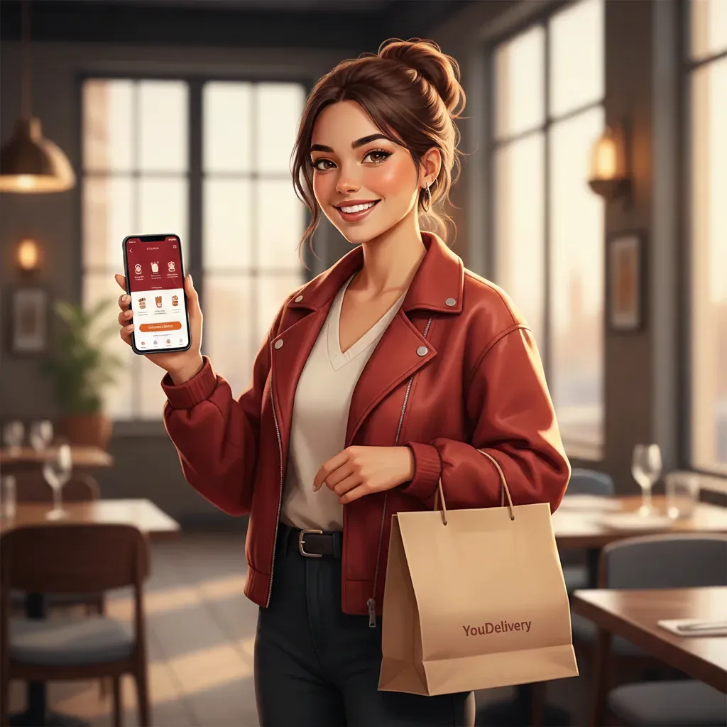 Equipe pronta para atender no delivery